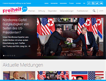 Tablet Screenshot of freiheit.org